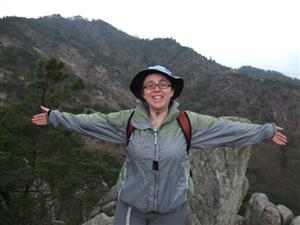 Mrs. Nickel in South Korea 